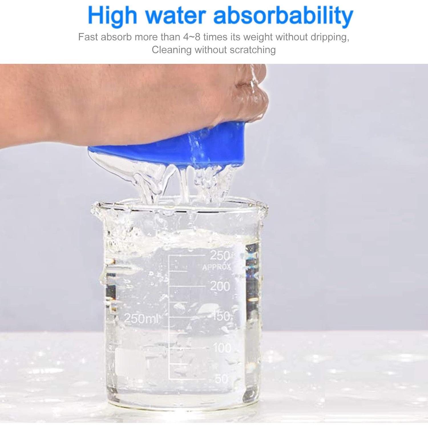 Esponja de Limpieza SAUGWUNDER Azul 17.5x7.5cm Súper Absorbente