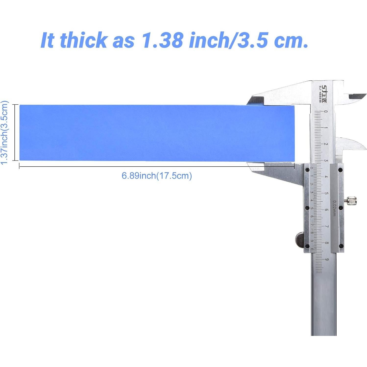 Esponja de Limpieza SAUGWUNDER Azul 17.5x7.5cm Súper Absorbente