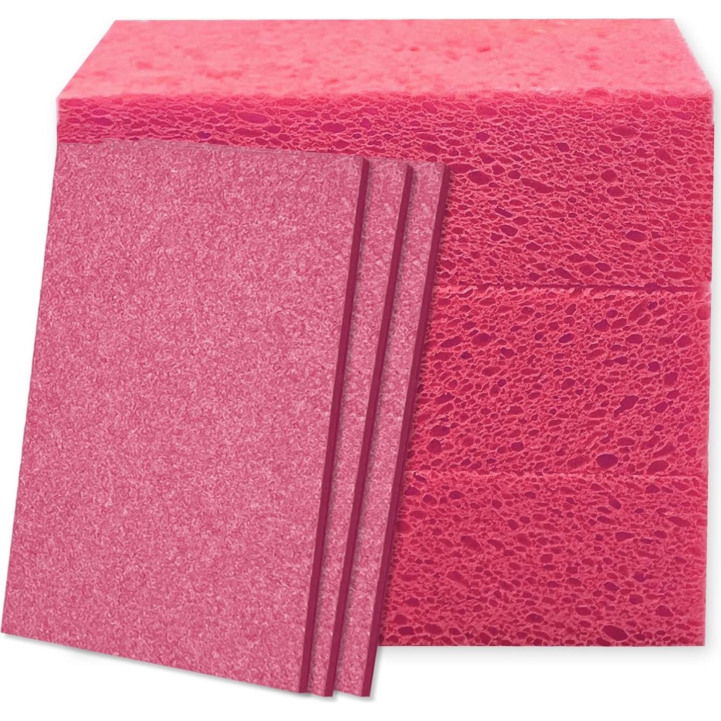 Esponjas de Lavado de Autos Spunspon - Paquete de 3 Grandes Rosa