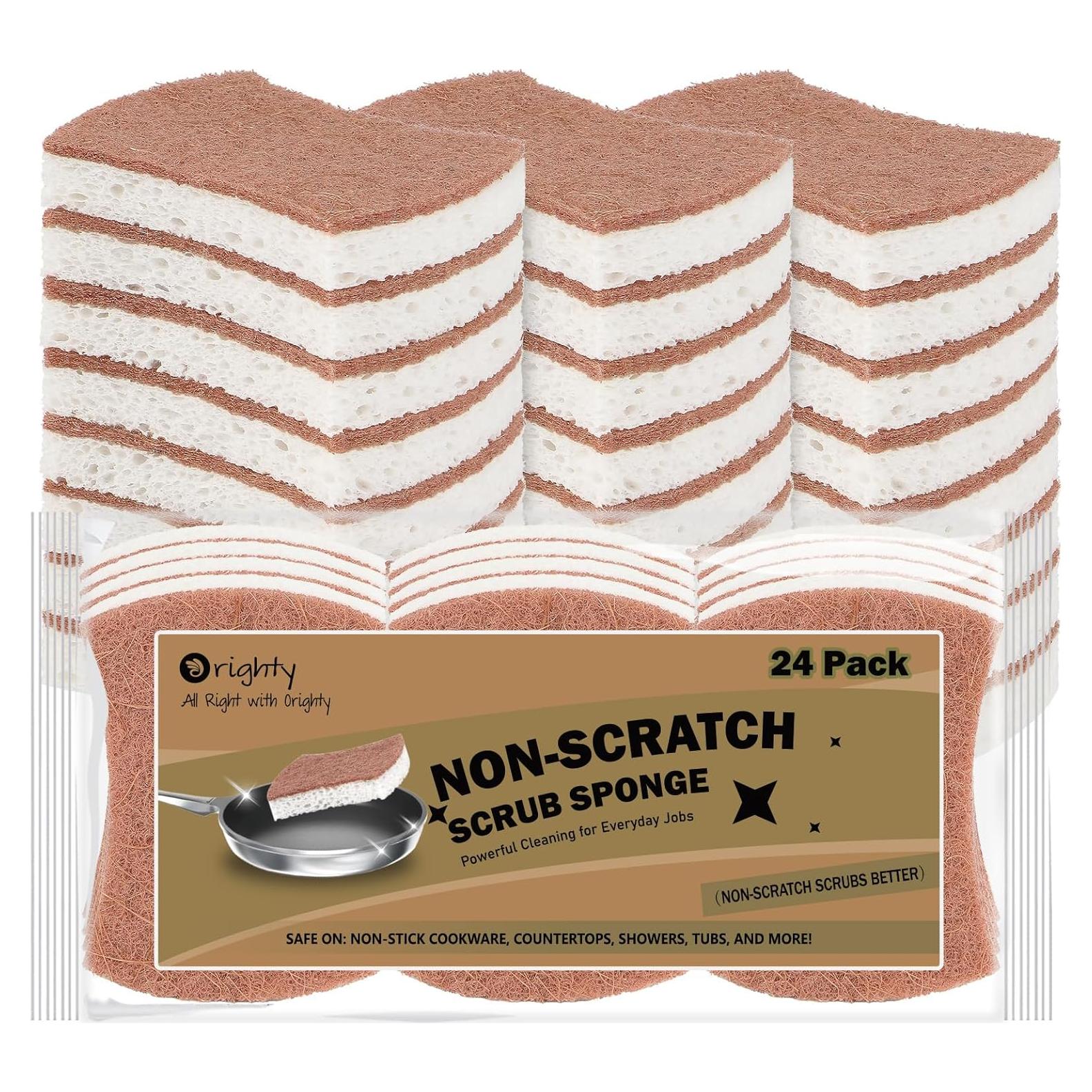 Esponjas de Limpieza Orighty 24 Unidades Sin Rayones