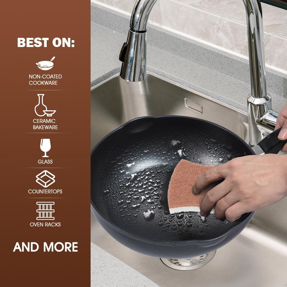 Esponjas de Limpieza Orighty 24 Unidades Sin Rayones