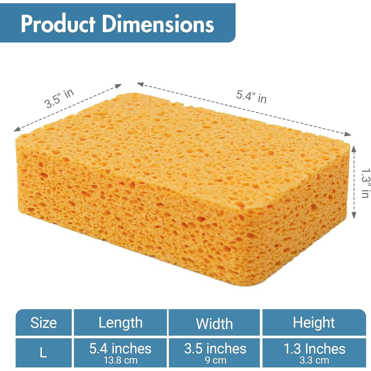 Esponjas de Cocina NBStarTech H33 - Paquete de 4 Grande Ecológicas