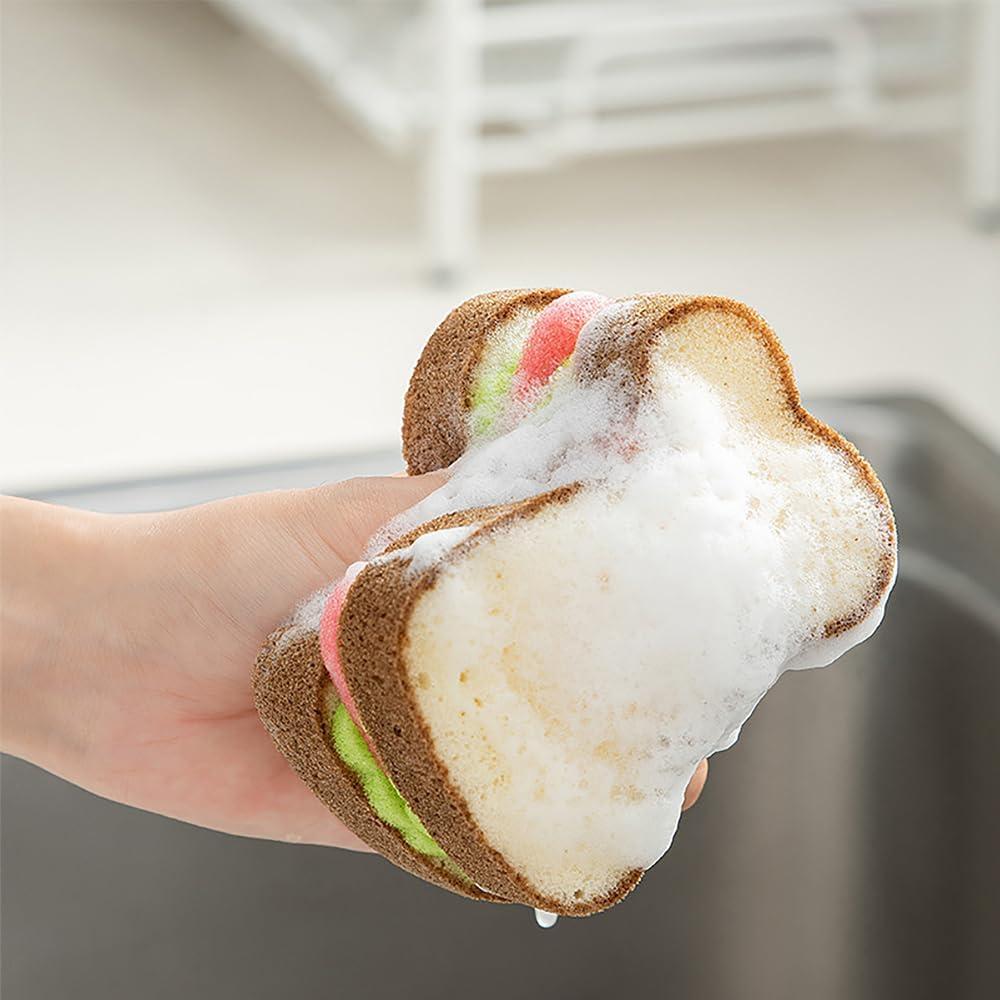 Esponja de Limpieza ZORZA en Forma de Sándwich 45g