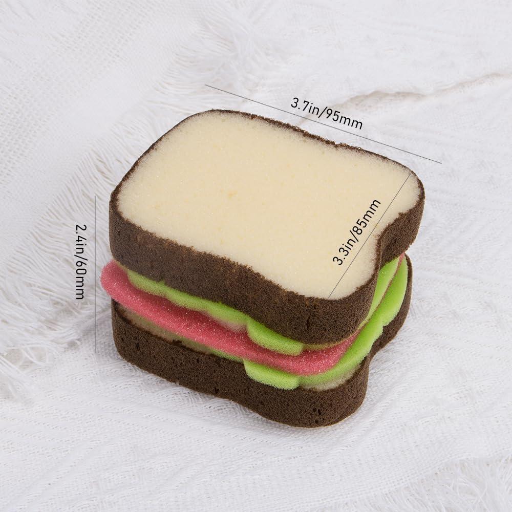 Esponja de Limpieza ZORZA en Forma de Sándwich 45g