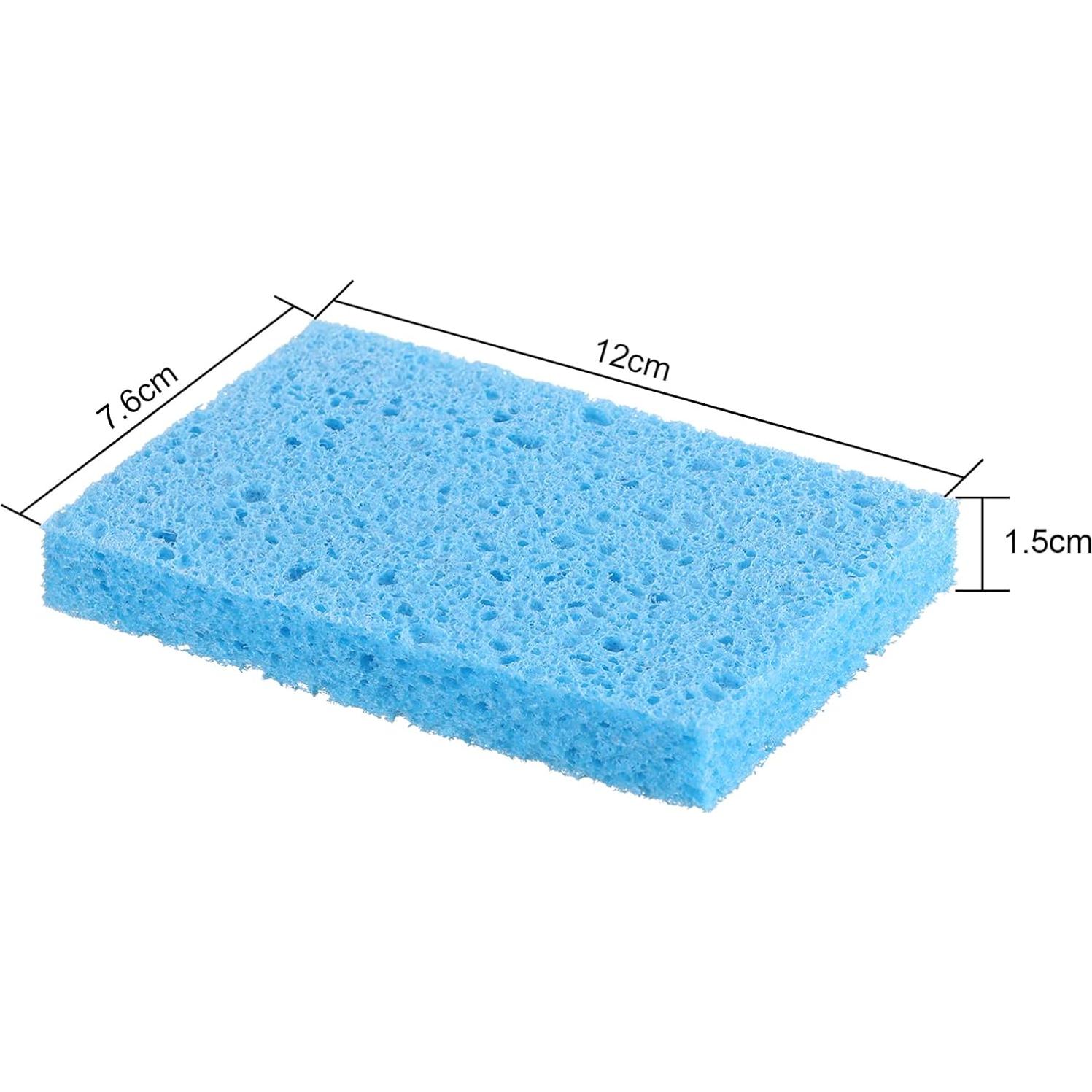 Esponjas de Cocina Chuangdi 12 Pcs Pulpa de Madera 12x7.6 cm