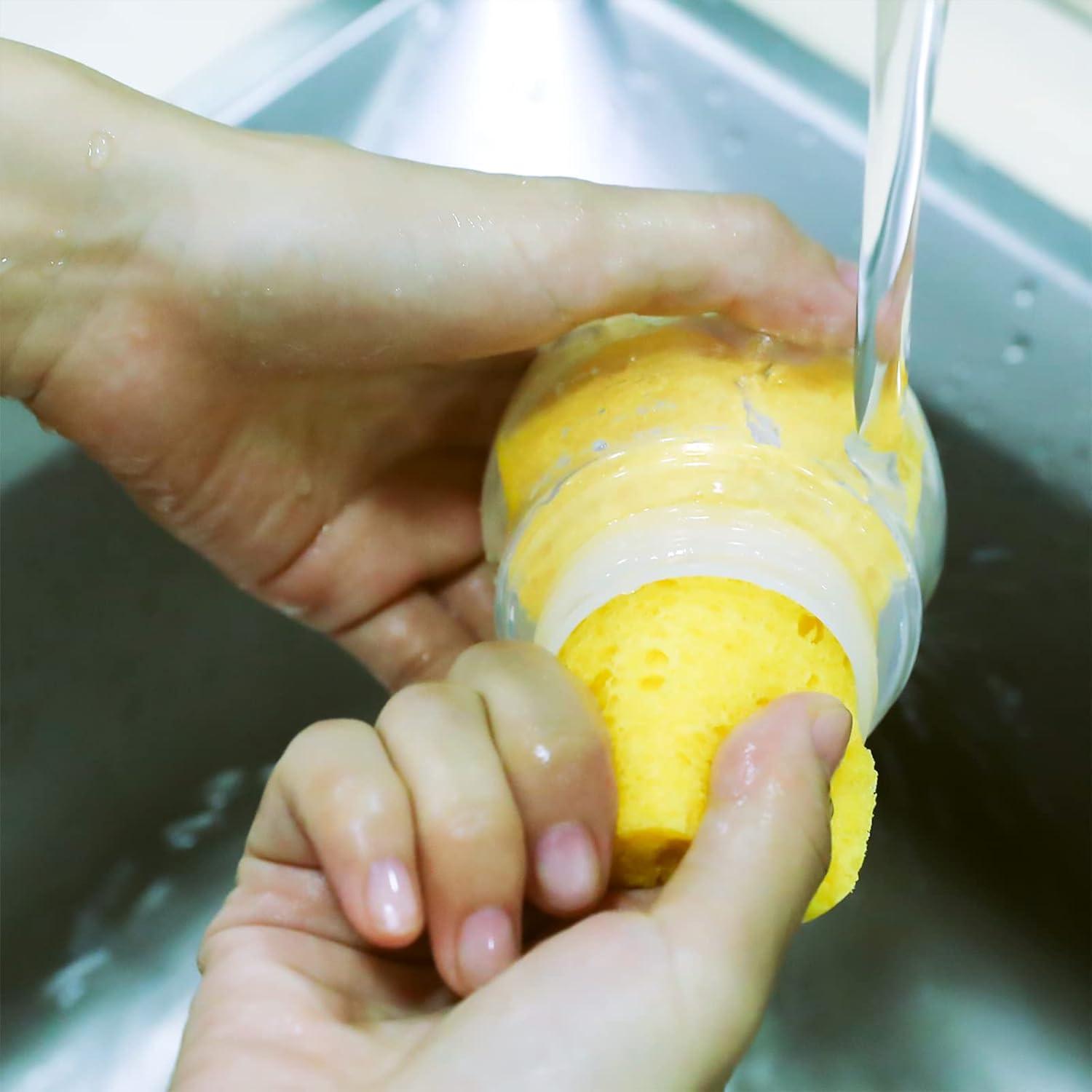 Esponjas de Cocina Chuangdi 12 Pcs Pulpa de Madera 12x7.6 cm