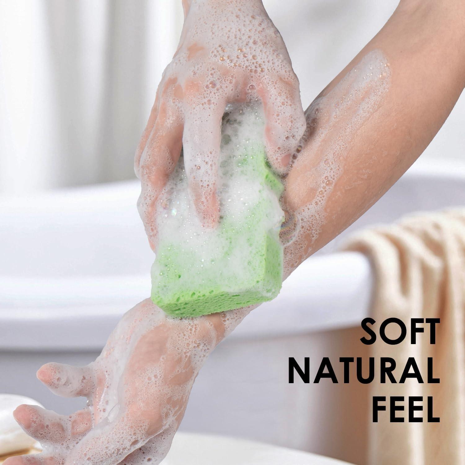 Esponjas de Ducha de Celulosa Natural XINGYU 10 Unidades