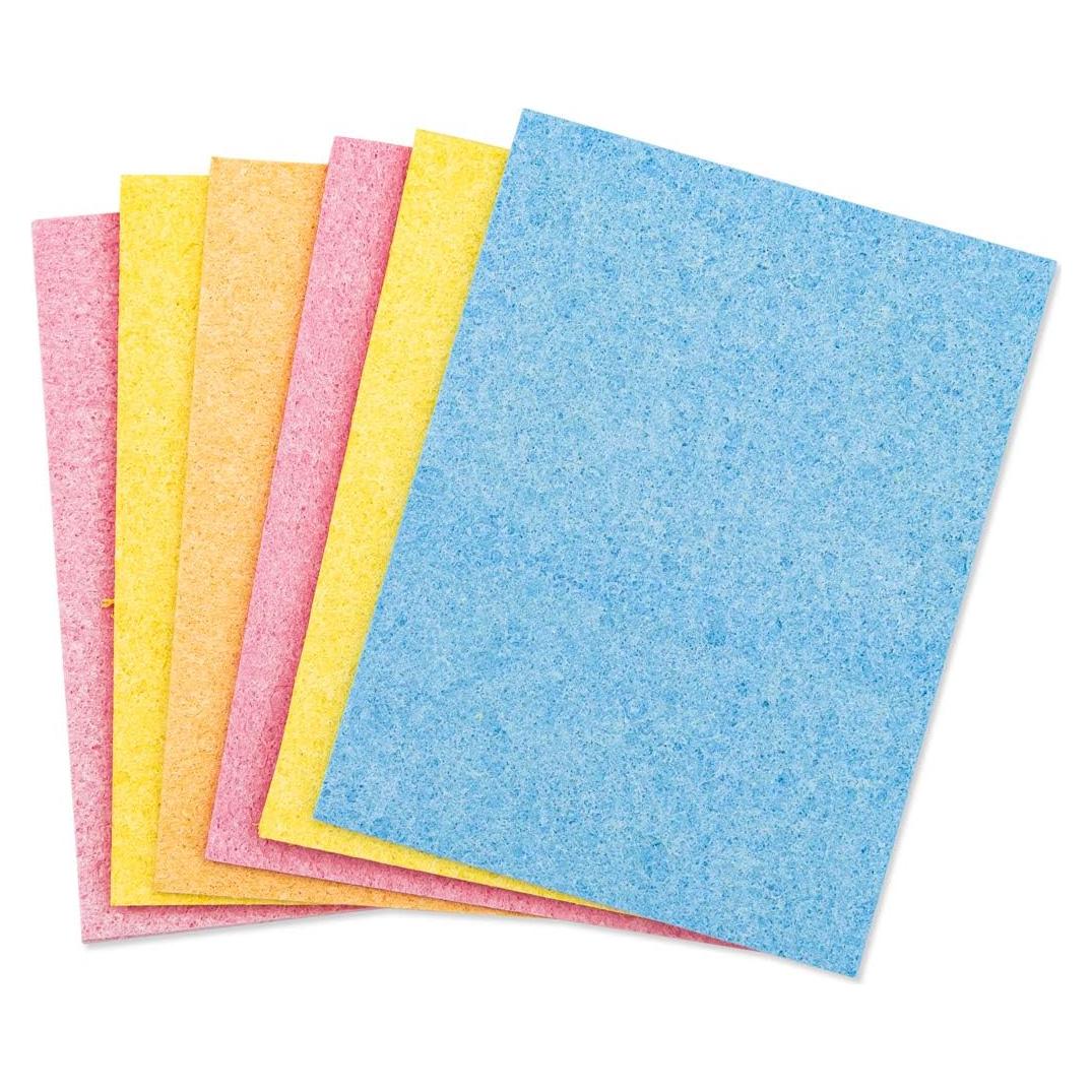 Hojas de Esponja Comprimida Hygloss 6 Pcs 7.6x10.2 cm Manualidades