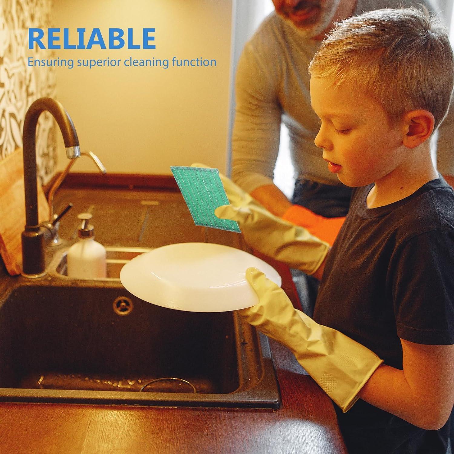 20 Esponjas de Limpieza Reutilizables PRETYZOOM para Cocina