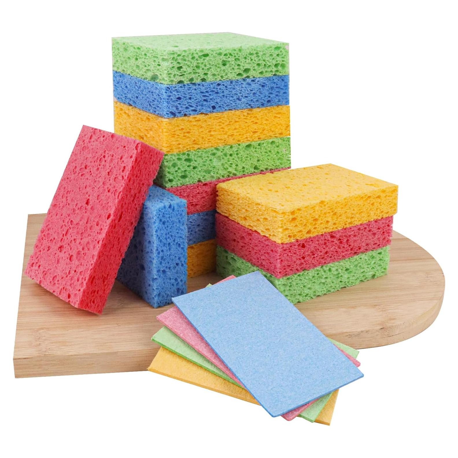 Esponjas de Cocina Biodegradables JOHOKAKITI 12 Unidades