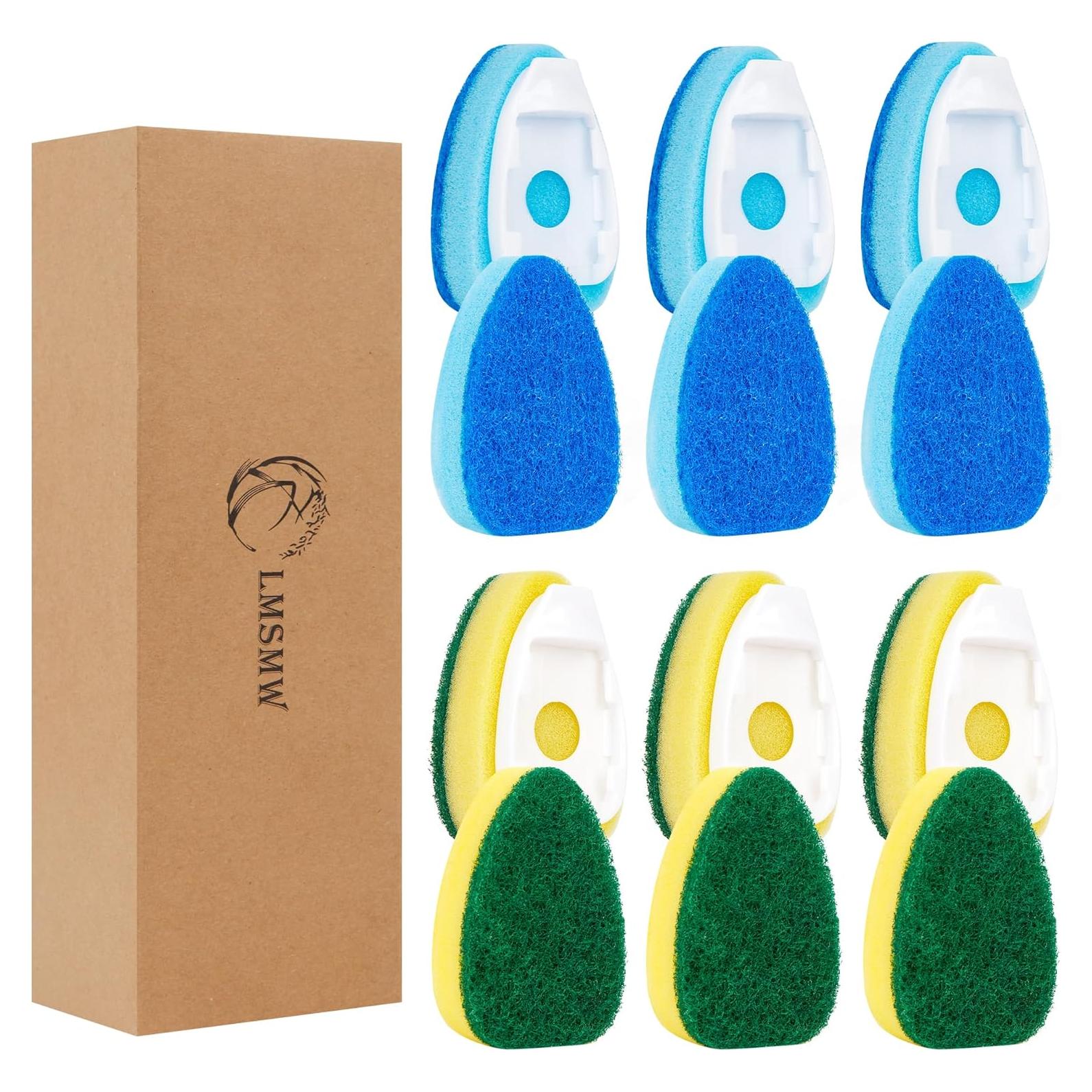 Recargas de Esponja Sin Rayones LMSMW - 12 Cabezas para Varita