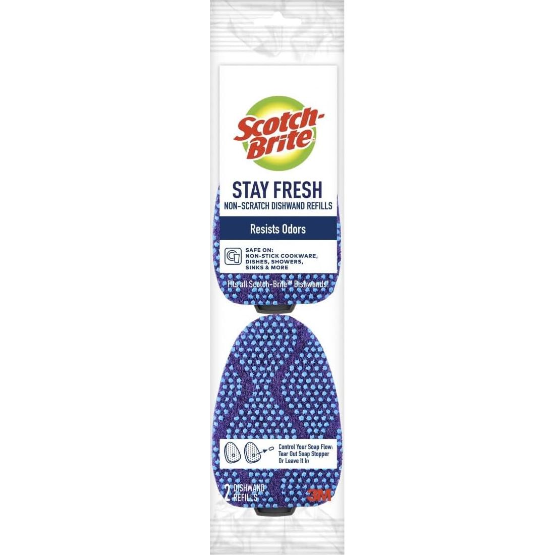 Recambios de Esponja Scotch-Brite Scrub Dots 14 Piezas Sin Rayar