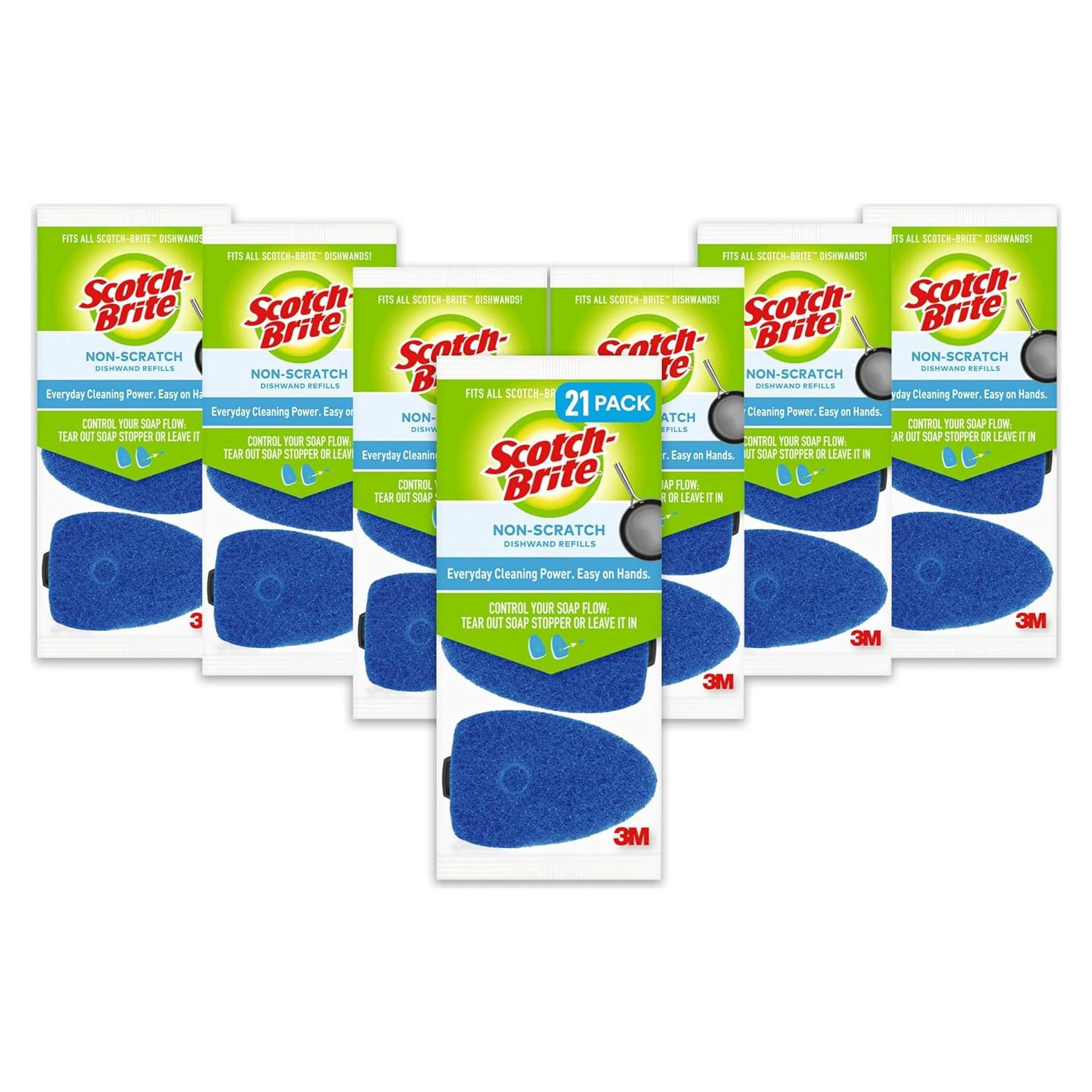 Recargas de Esponja Scotch-Brite Sin Rayones 21 Unidades