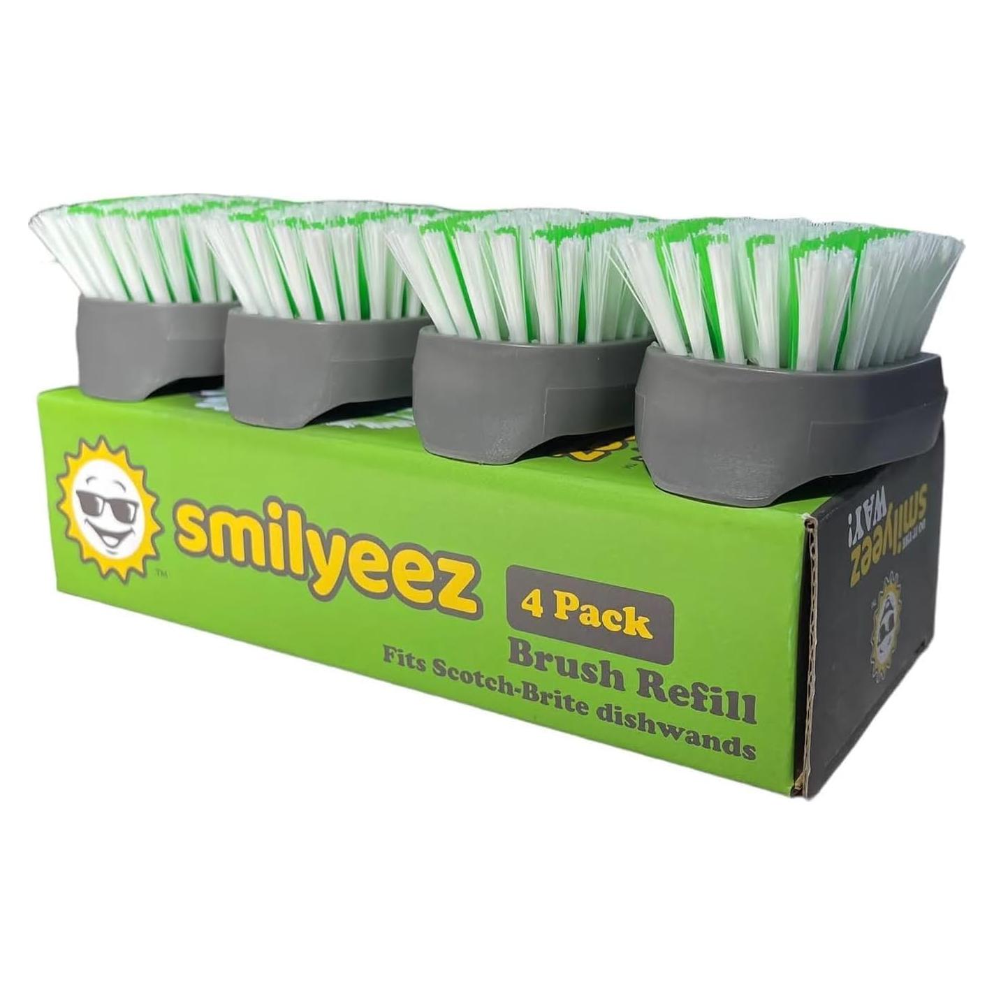 Recambios Smilyeez para Cepillo de Platos Scotch-Brite - 4 Unidades