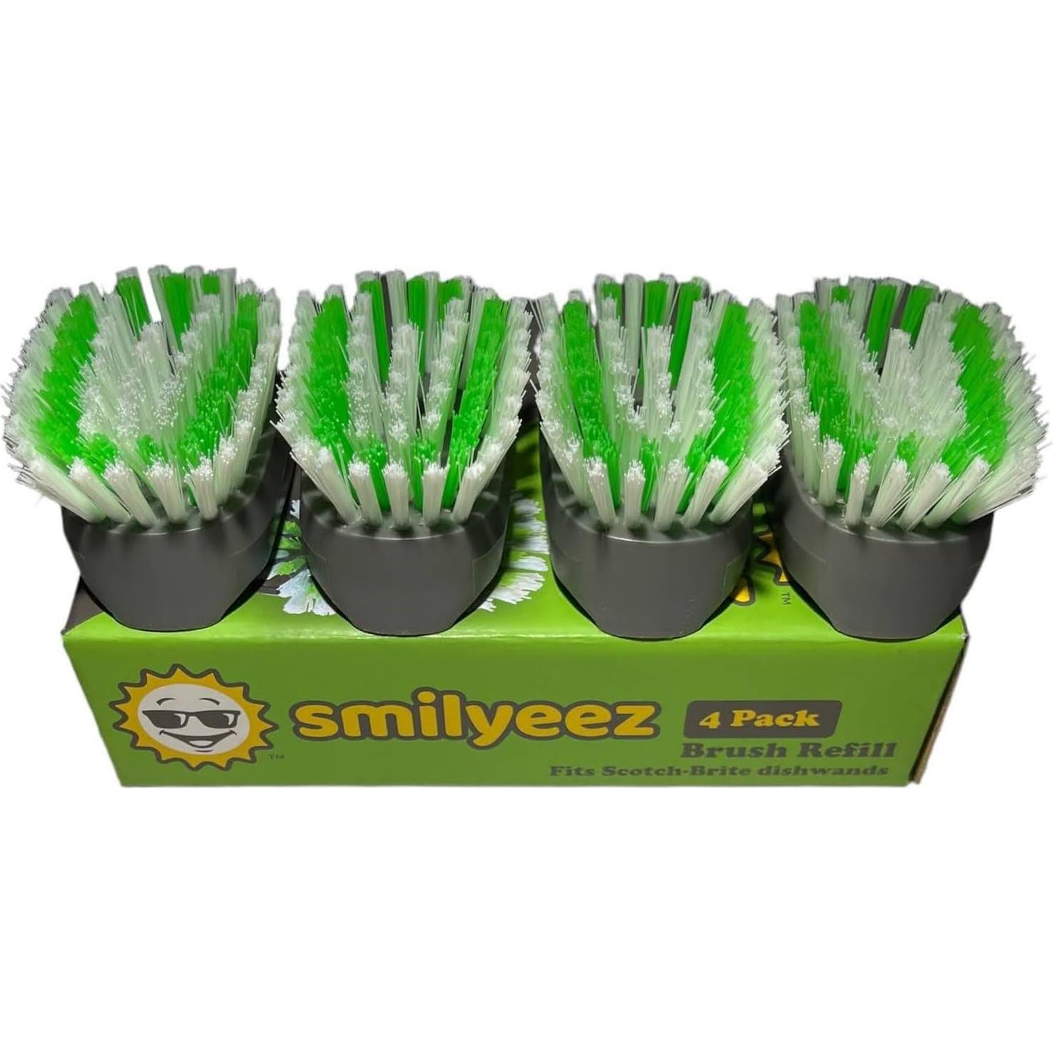 Recambios Smilyeez para Cepillo de Platos Scotch-Brite - 4 Unidades
