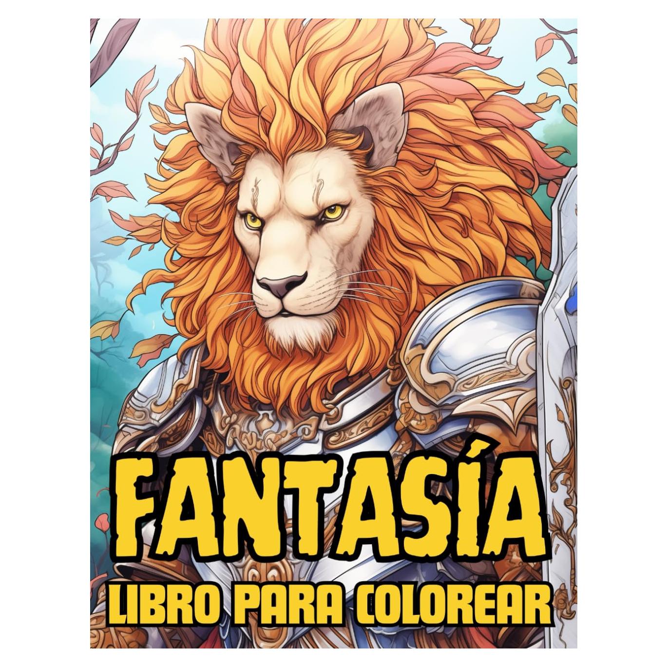 Libro para Colorear de Fantasía: Los Más Feroces Depredadores en Armadura de Batalla Libro para Colorear para Adultos y Adolescentes Presentando (Spanish Edition)