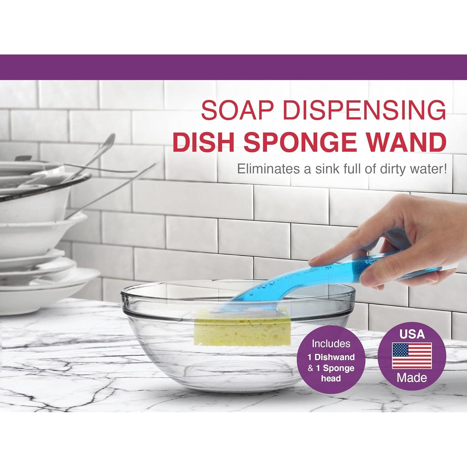 Esponja de Plato Arrow Home Products con Dispensador de Jabón 29.21 cm