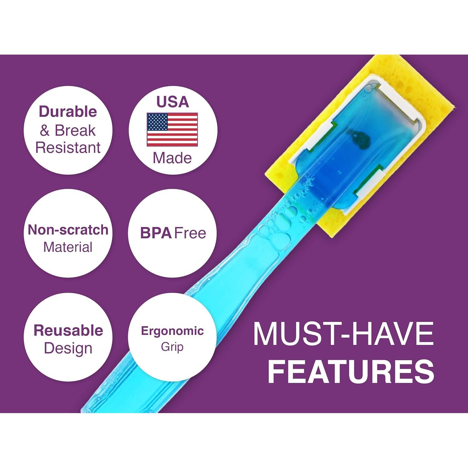 Esponja de Plato Arrow Home Products con Dispensador de Jabón 29.21 cm