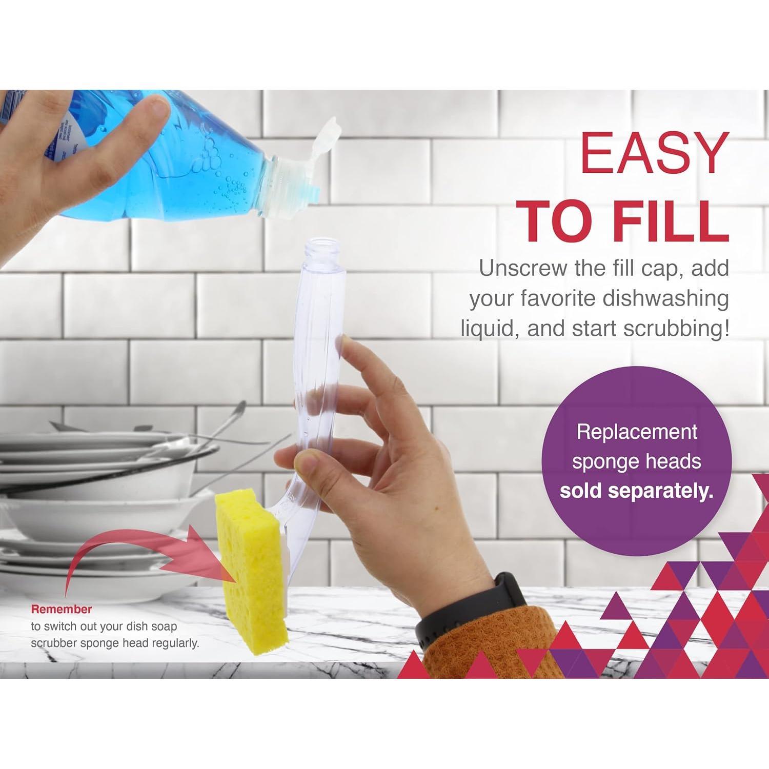 Esponja de Plato Arrow Home Products con Dispensador de Jabón 29.21 cm