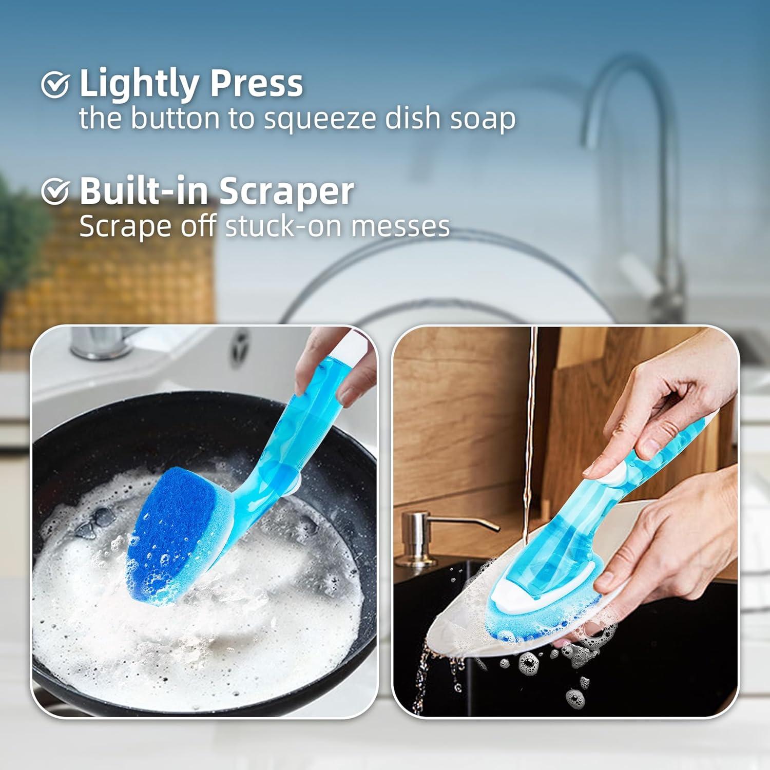 Recargas de Esponja DishWand LMSMW 6 Piezas Sin Rayones