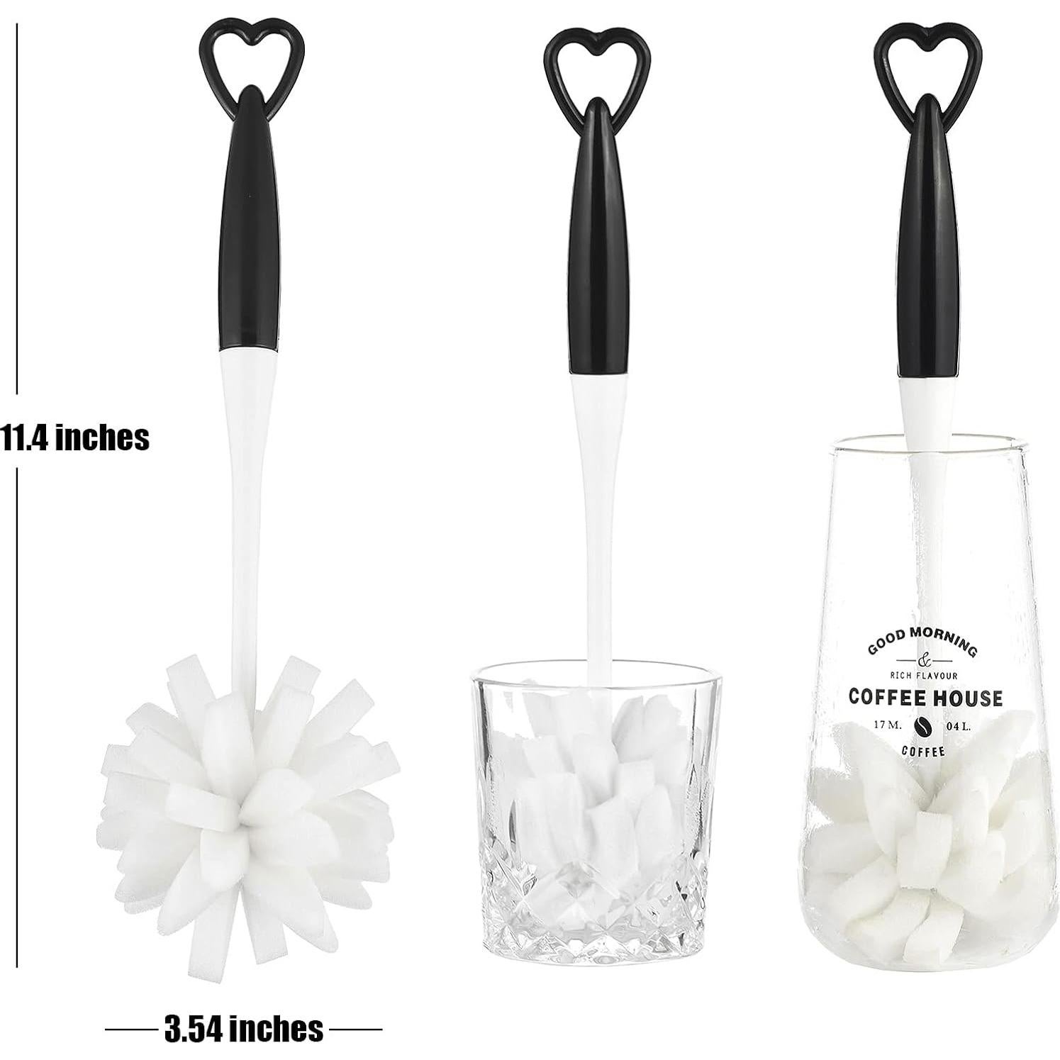 ALINK Botella Limpiadora de Cristal con Mango - Paquete de 3