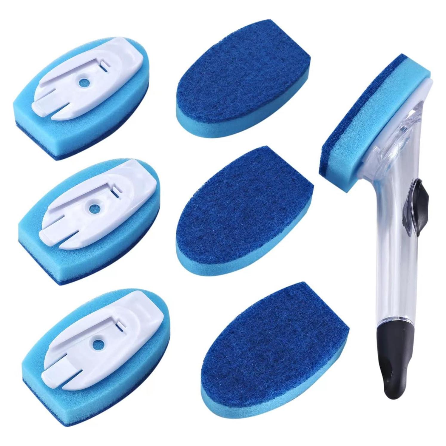 Varita de limpieza DGSDKD con 7 esponjas recambiables