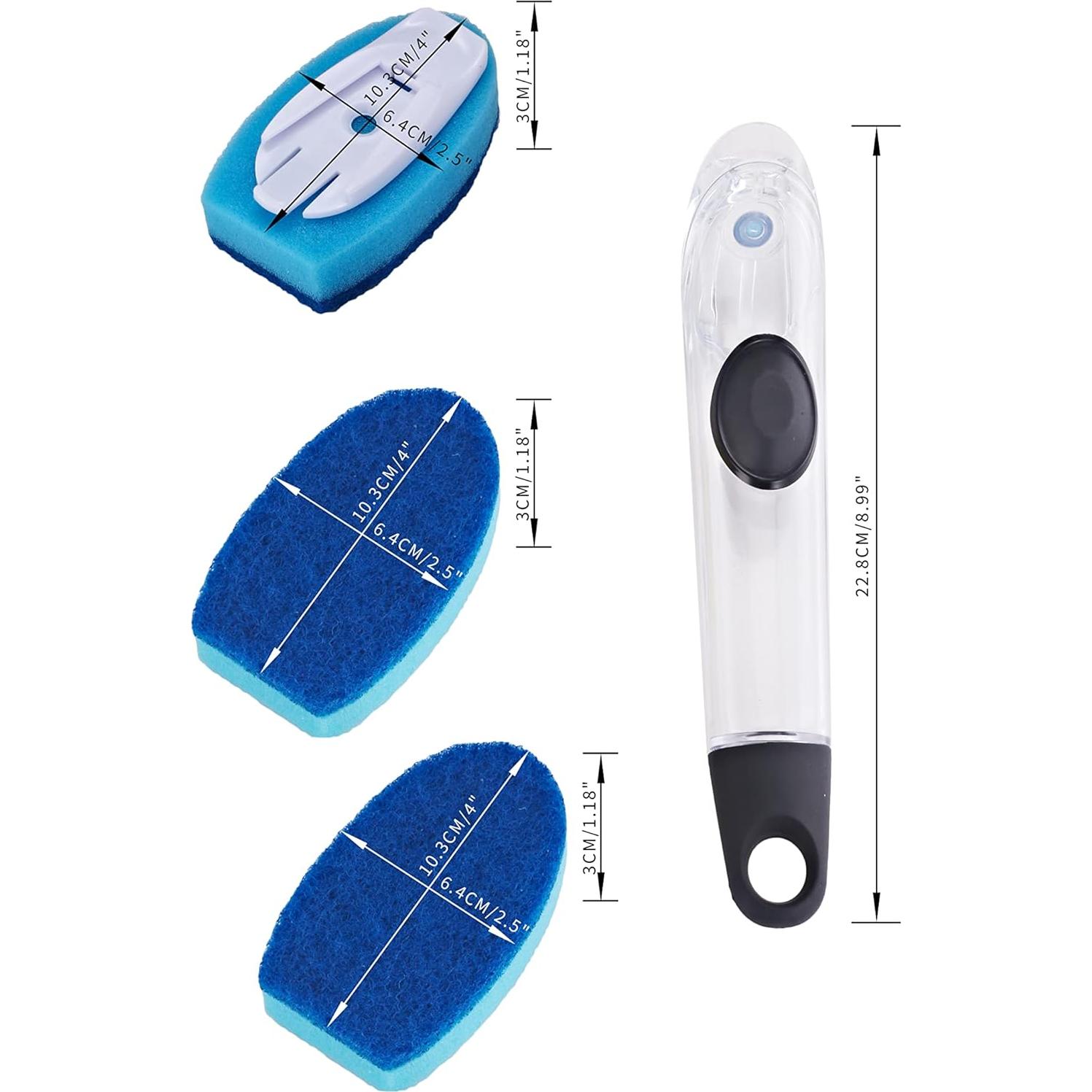 Varita de limpieza DGSDKD con 7 esponjas recambiables