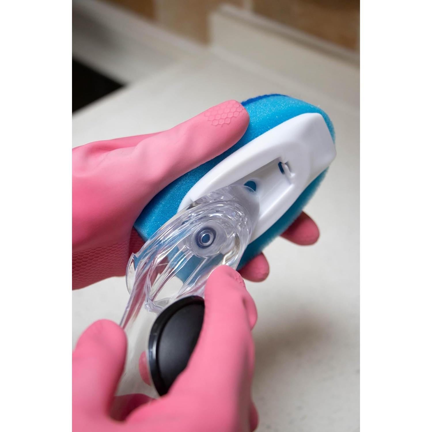 Varita de limpieza DGSDKD con 7 esponjas recambiables