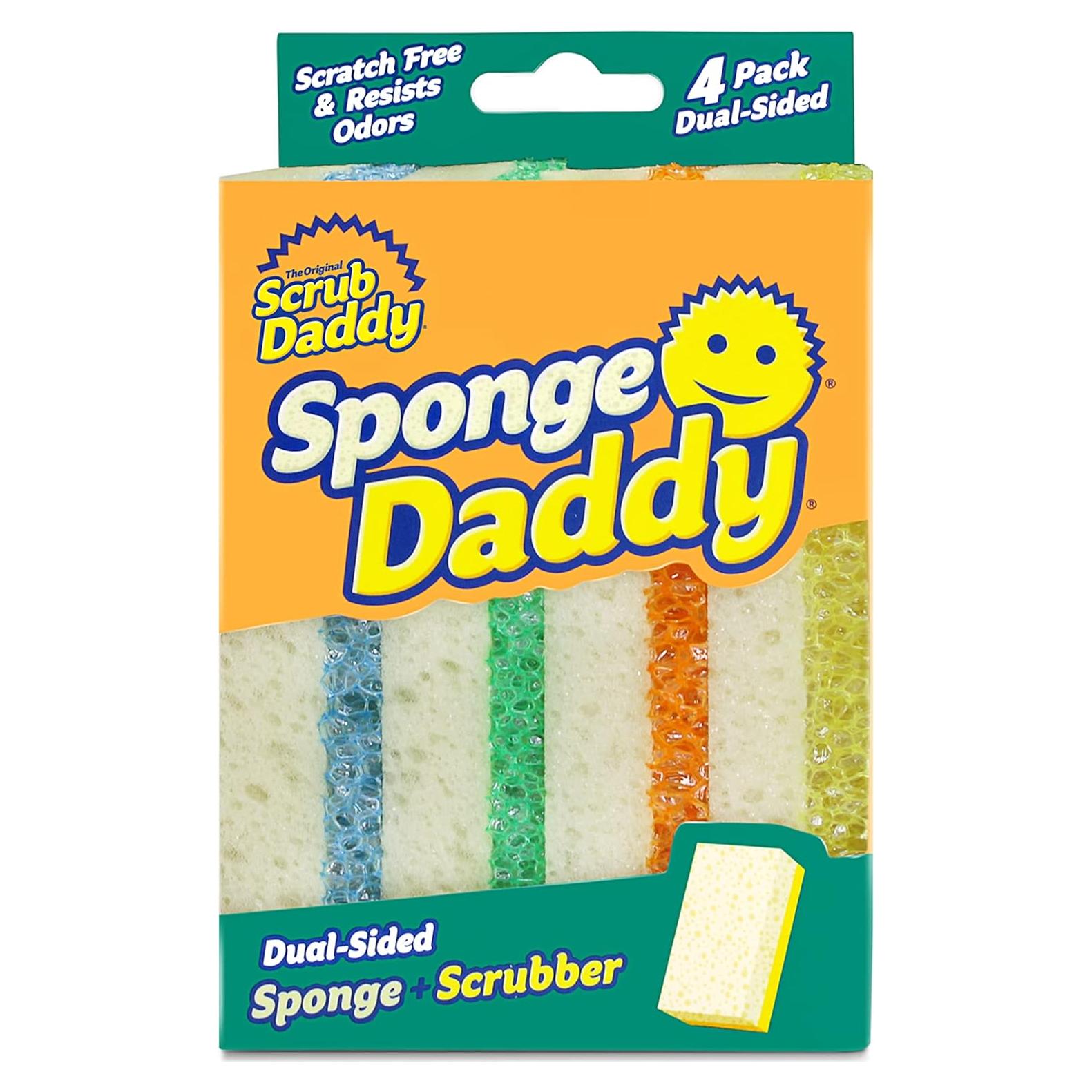 Esponja de Cocina Esponja Daddy - Sin Rayones, 4 Unidades