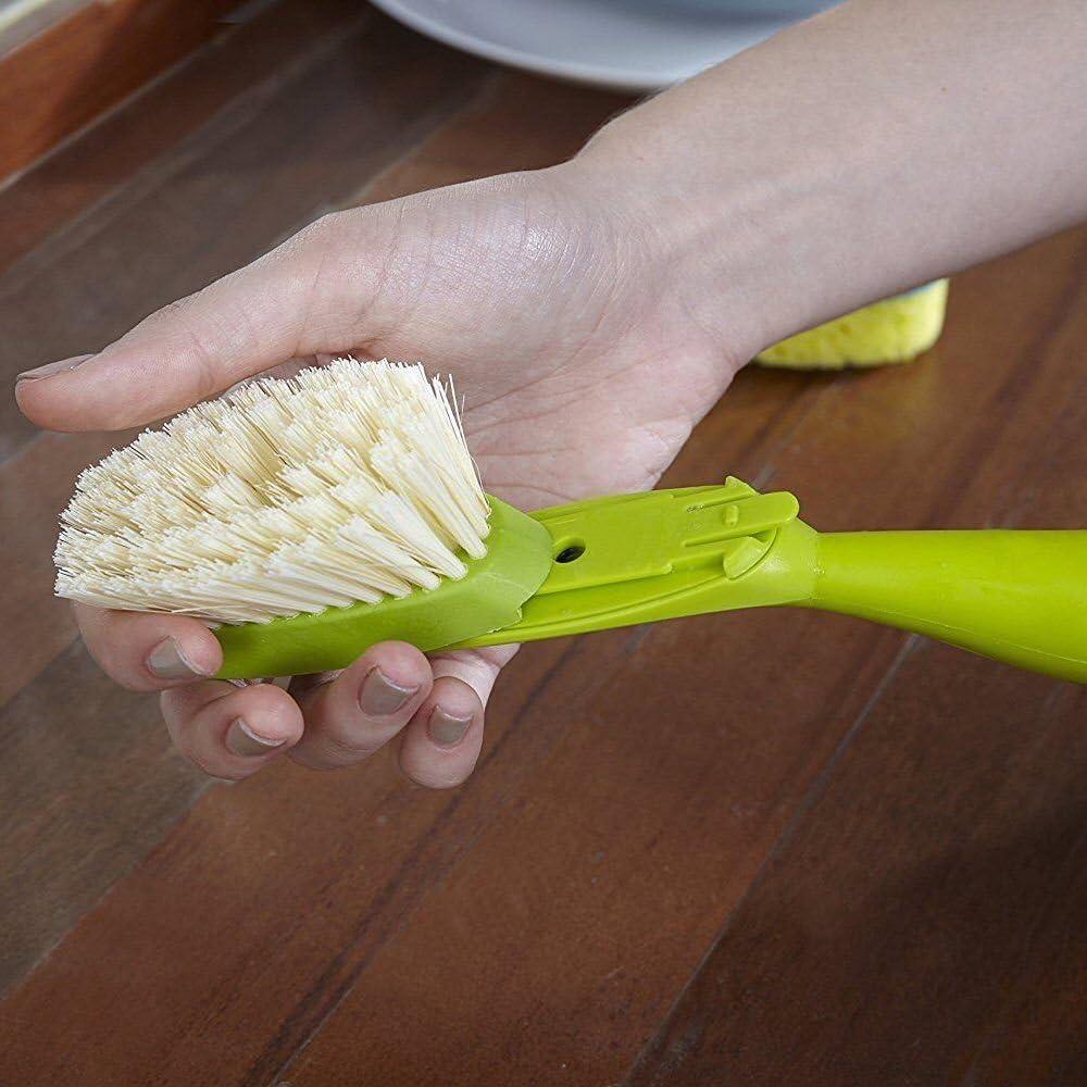 Cepillo dispensador de jabón Full Circle Suds Up - Bambú