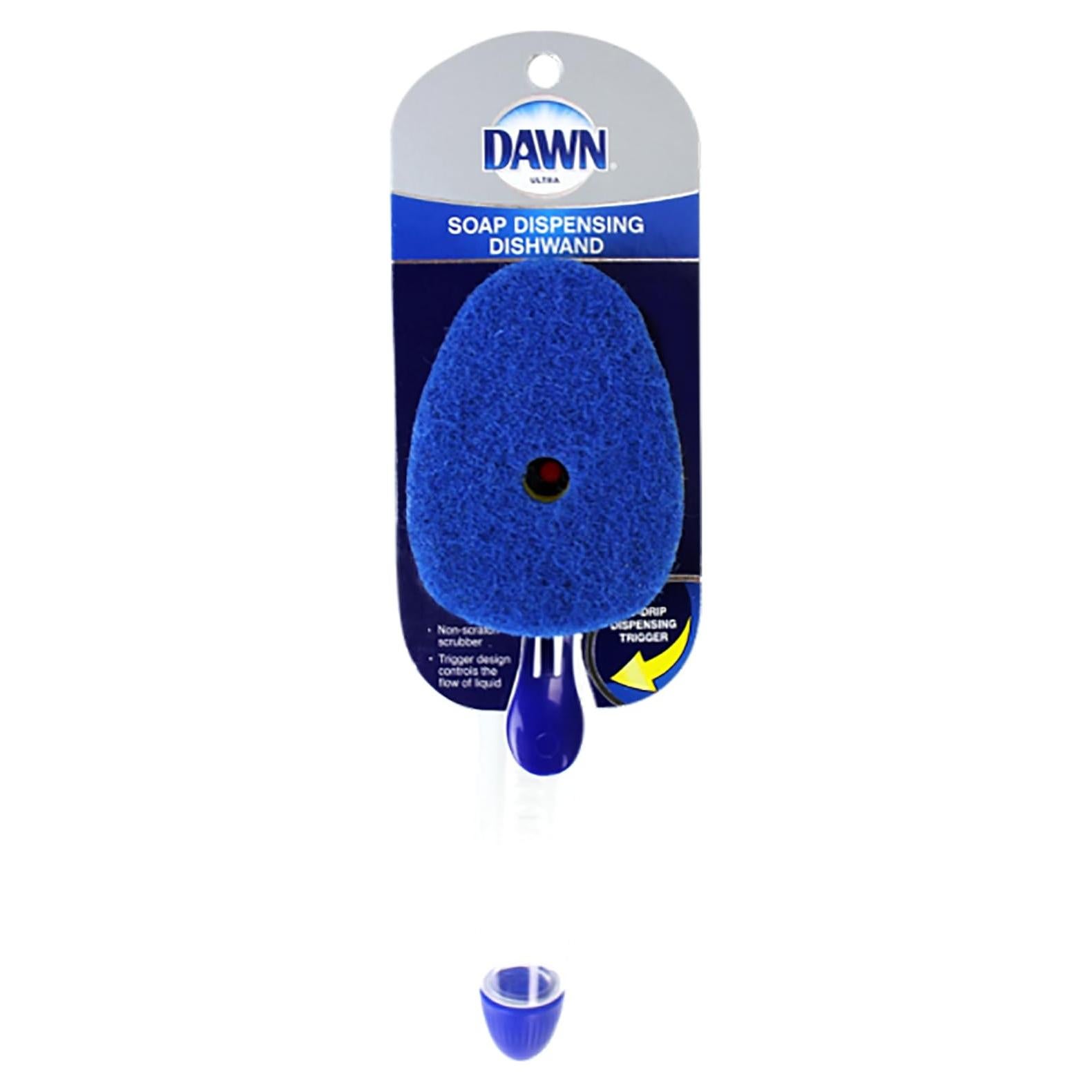 Cepillo de Platos Rellenable Dawn Sin Goteo 13.97x5.58 cm