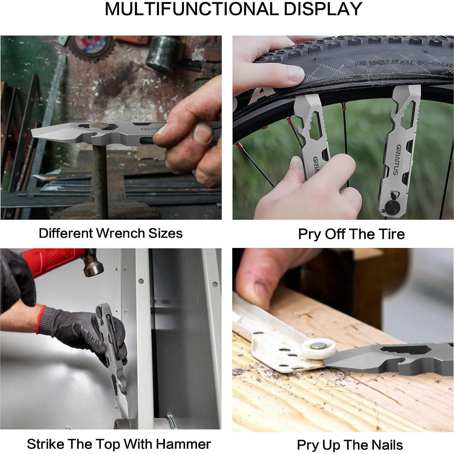 Multiherramienta EDC GIRIAITUS con Destornillador y Bolígrafos