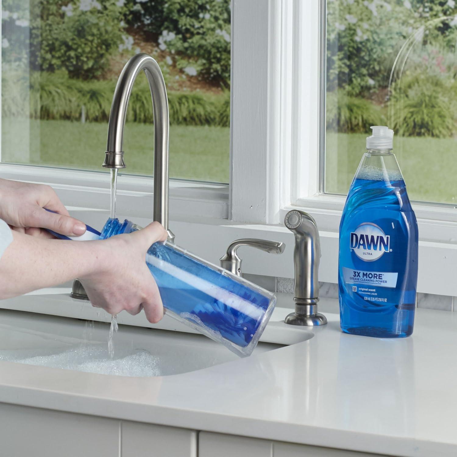 Cepillo de Limpieza para Botellas Dawn Ultra 34.3 cm Blanco/Azul