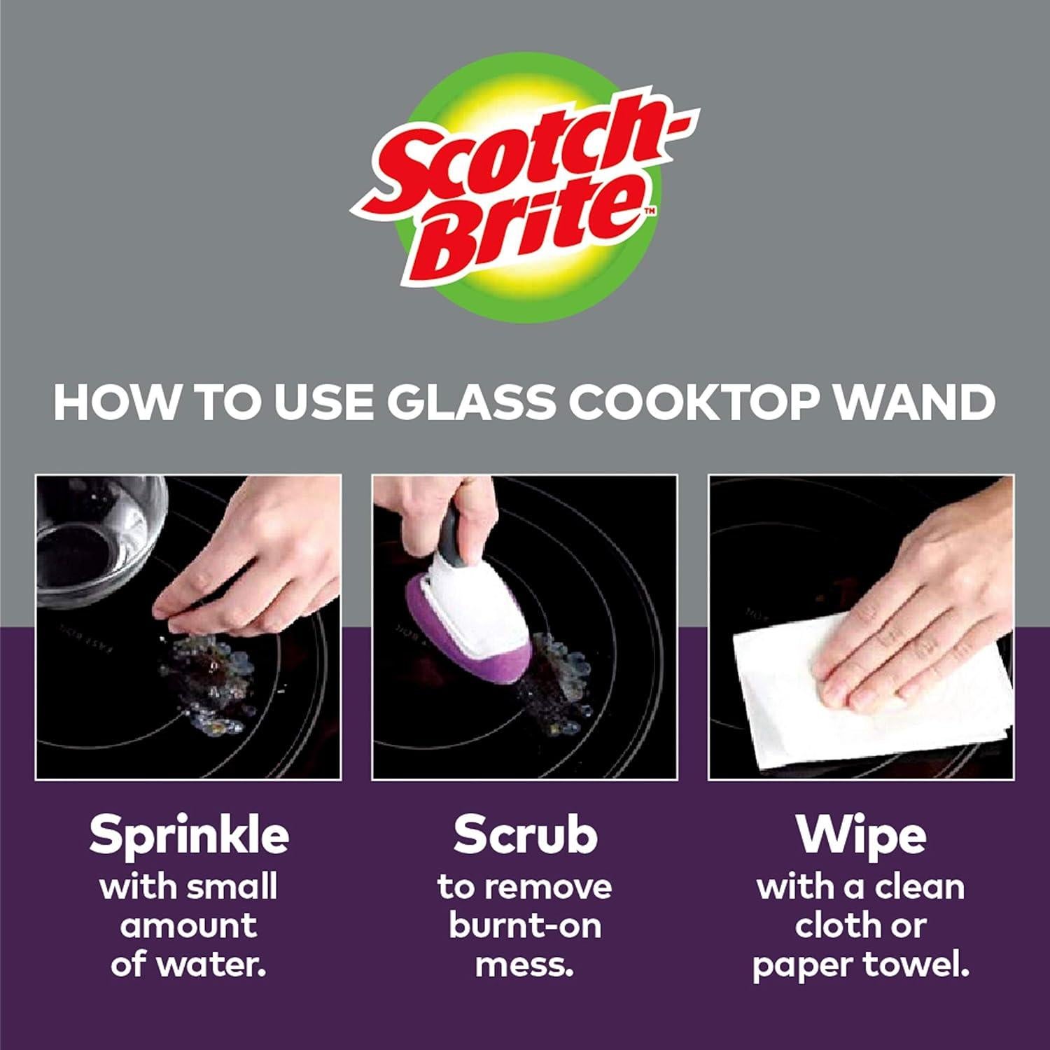 Varita de Limpieza Scotch-Brite para Cocinas de Vidrio - 3M