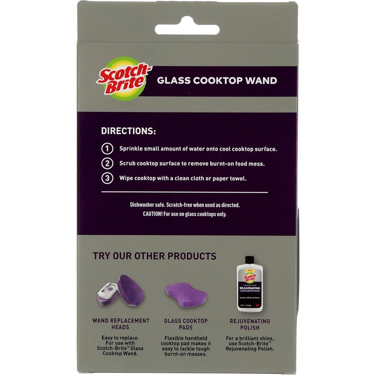 Varita de Limpieza Scotch-Brite para Cocinas de Vidrio - 3M