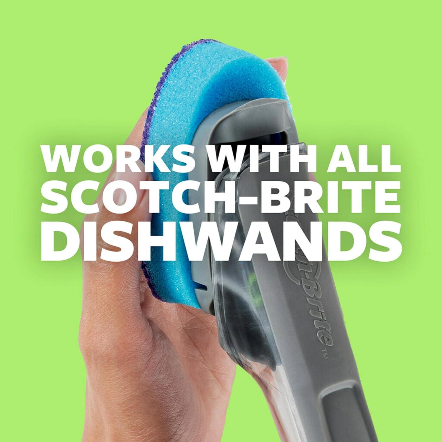 Recambios de Esponjas Scotch-Brite Scrub Dots Sin Rayas - 18 Piezas