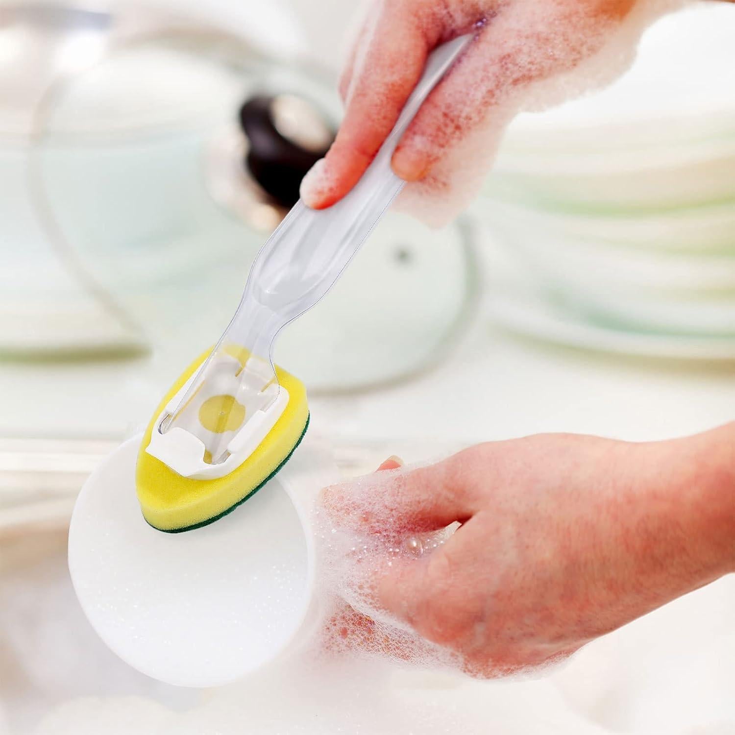 8 Esponjas de Reemplazo para Varitas de Platos Boao