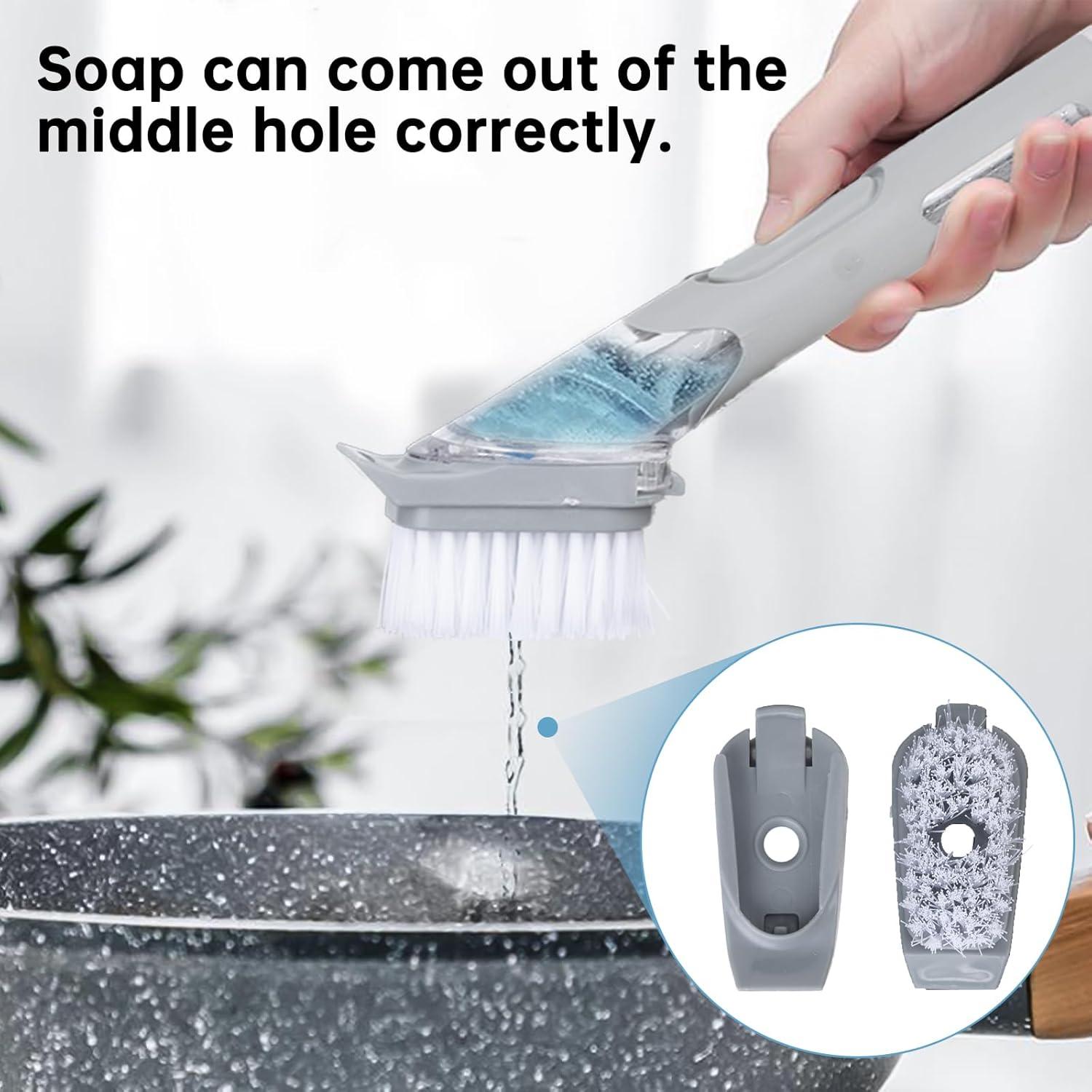 Recambios de Cepillo de Platos CrayBG - 4 Piezas para Scrub Daddy