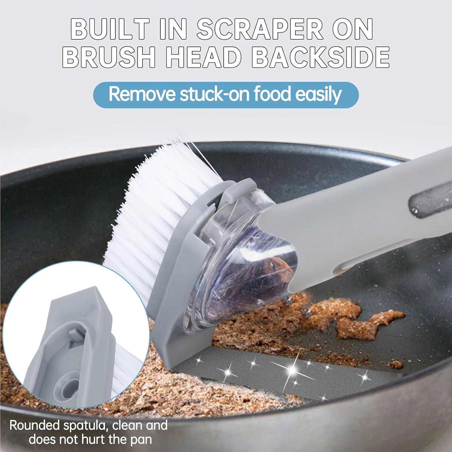 Recambios de Cepillo de Platos CrayBG - 4 Piezas para Scrub Daddy