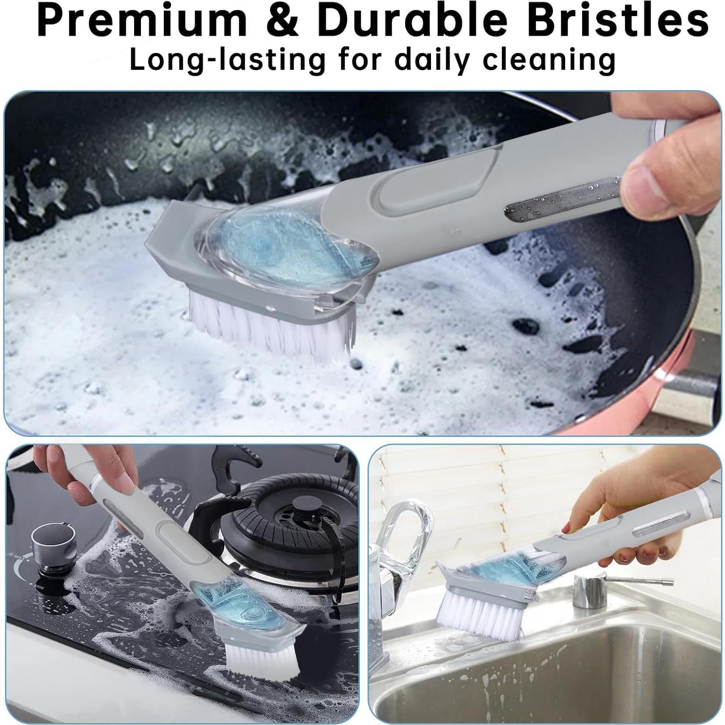 Recambios de Cepillo de Platos CrayBG - 4 Piezas para Scrub Daddy