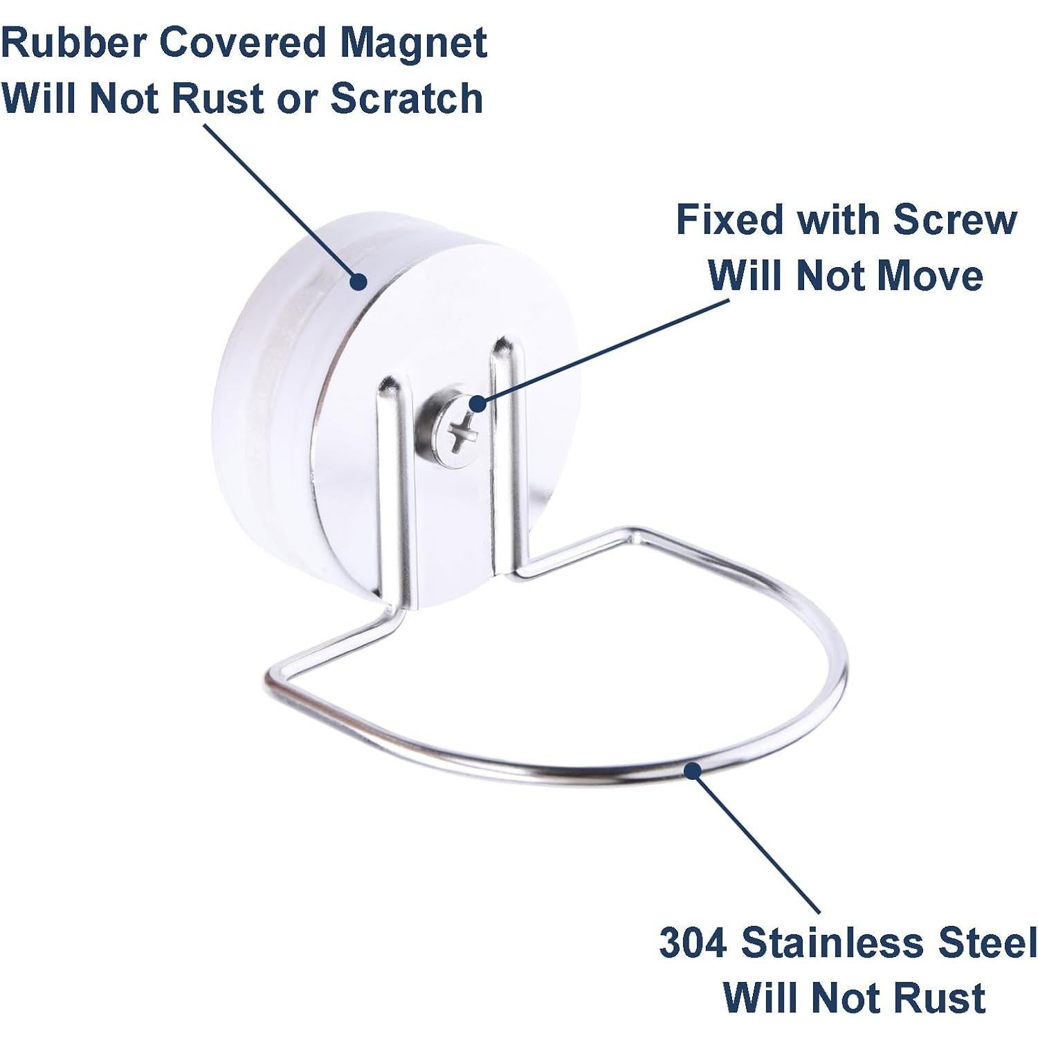 Soporte Magnético para Esponja de Platos LEVOSHUA Acero Inoxidable