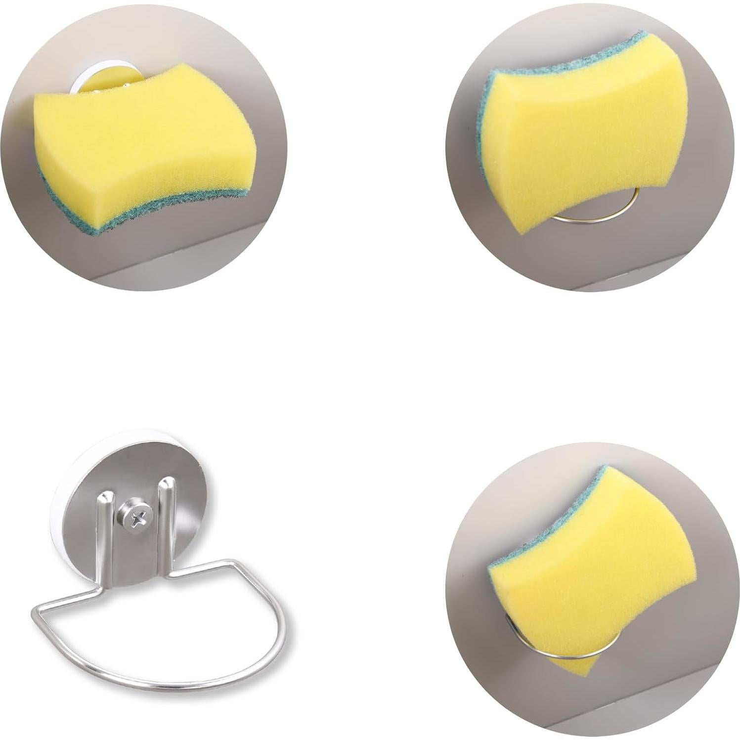 Soporte Magnético para Esponja de Platos LEVOSHUA Acero Inoxidable