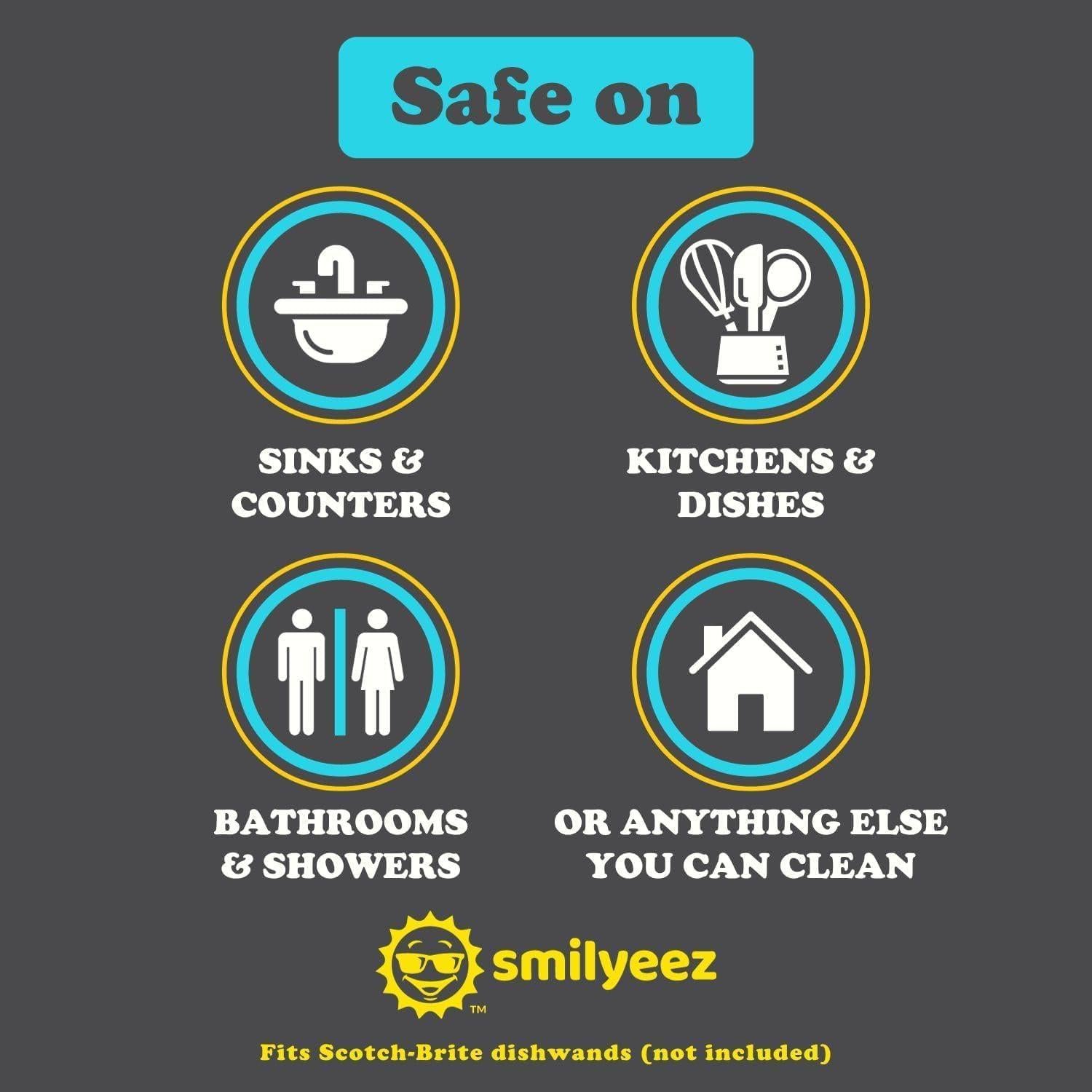 Recarga de Esponja Sin Plástico Smilyeez para Dishwand - 10 Unidades