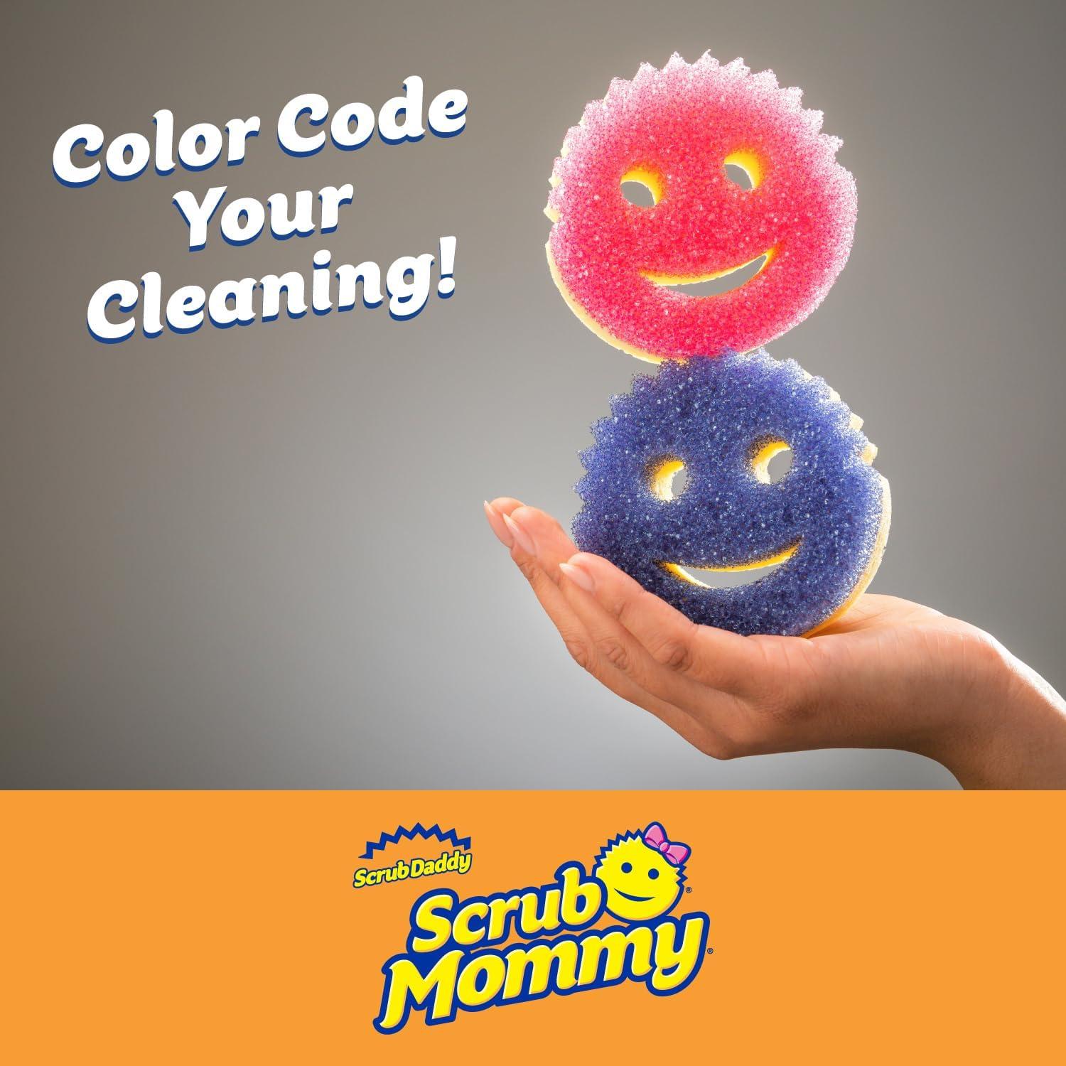 Esponjas Scrub Daddy Scrub Mommy - Doble Cara Sin Rayones 3 Unidades