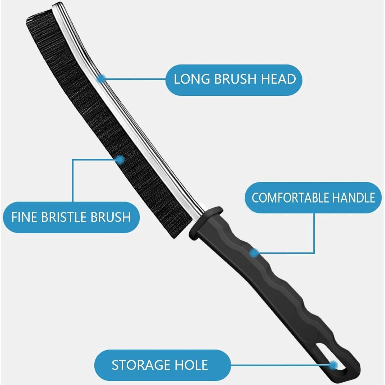 Cepillo de Limpieza de Grietas AUDELN - 6 Piezas Multifuncional