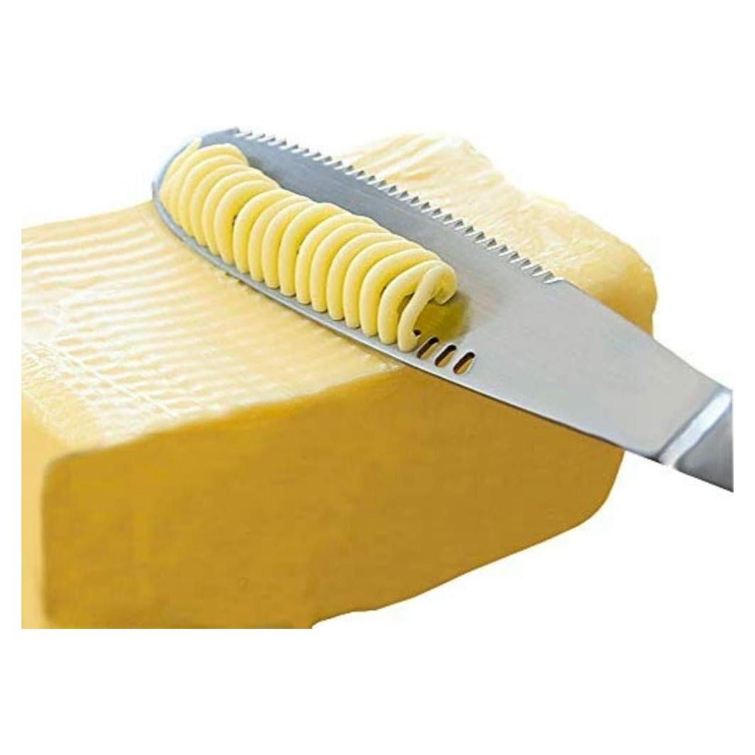 Cuchillo para Mantequilla Simple Spreading 3 en 1 Acero Inoxidable