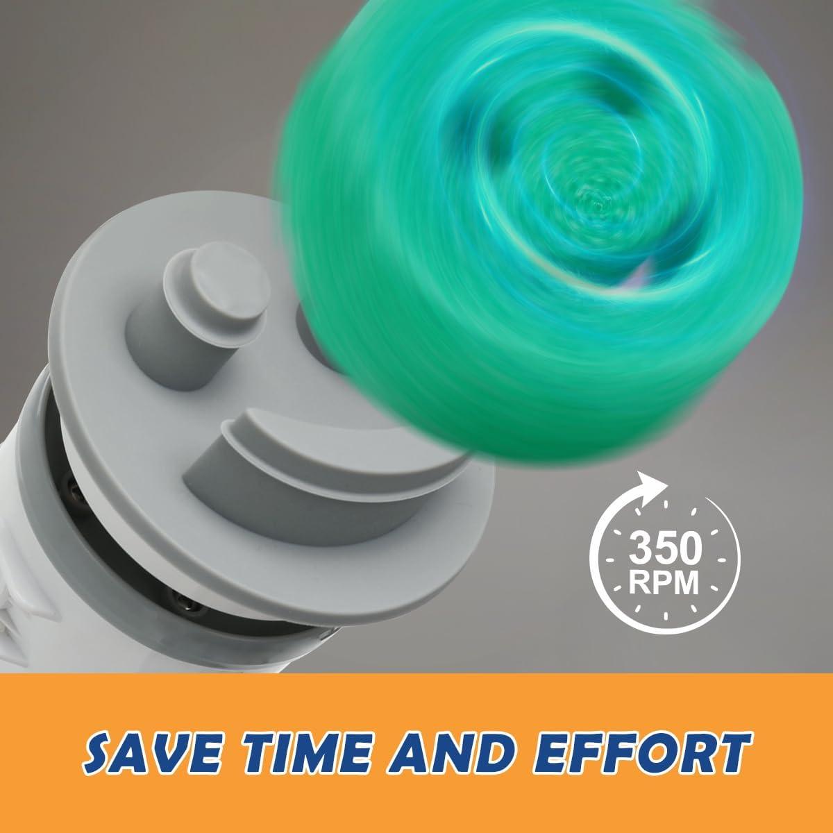 Varita Eléctrica de Limpieza LANMU con 5 Cabezas Reemplazables