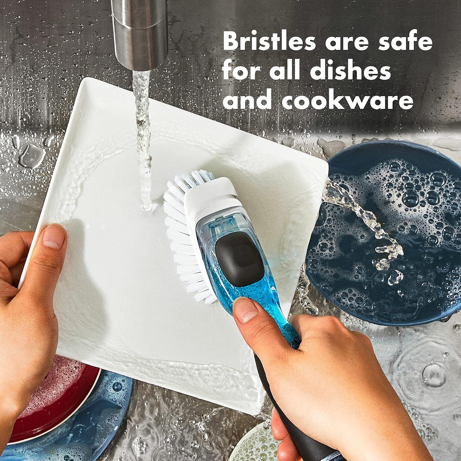 Recarga Cepillo de Platos OXO con Dispensador de Jabón - 2 Unidades