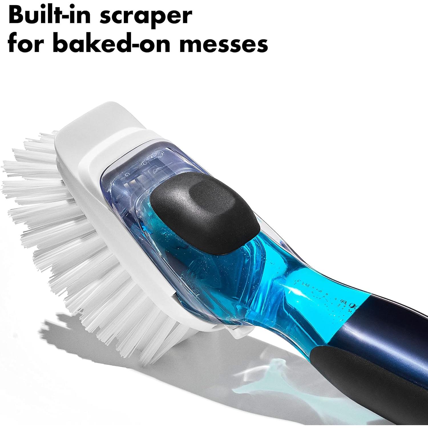 Recarga Cepillo de Platos OXO con Dispensador de Jabón - 2 Unidades