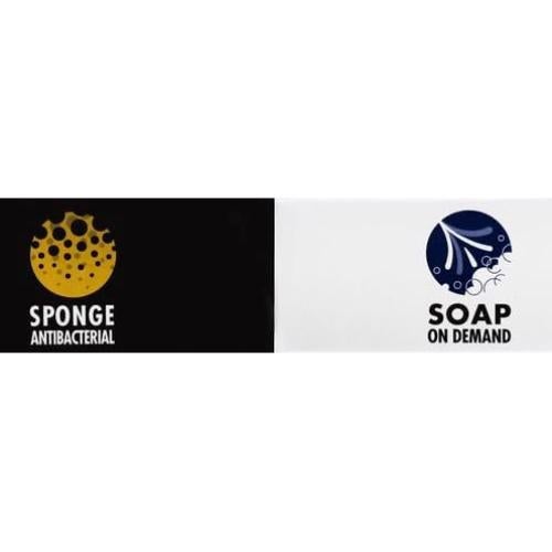 Recarga de estropajo OXO Good Grips - 2 piezas antimicrobianas